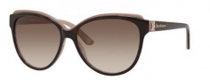 Juicy Couture Juicy 575/S Sunglasses Sunglasses - 0DG3 Havana Pink (Y6 brown gradient lens)