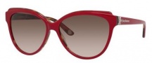 Juicy Couture Juicy 575/S Sunglasses Sunglasses - 01L9 Red Havana (Y6 brown gradient lens)
