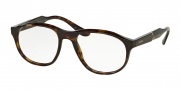 Prada PR 12SV Eyeglasses Journal Eyeglasses - HAQ1O1 Havana