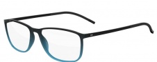 Silhouette Spx Illusion Fullrim 2888 Eyeglasses - 6057 Teal Black Gradient