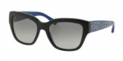 Coach HC8139 Sunglasses L110 Sunglasses - 528211 Black/Blue / Grey Gradient