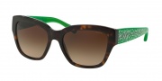 Coach HC8139 Sunglasses L110 Sunglasses - 528513 Dark Tortoise/Green / Dark Brown Gradient