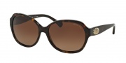 Coach HC8150 Sunglasses L133 Sunglasses - 5120T5 Dark Tortoise / Brown Gradient Polarized