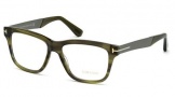 Tom Ford FT5372 Eyeglasses Eyeglasses - 098 Dark Green