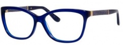 Jimmy Choo 105 Eyeglasses Eyeglasses - 0FA7 Blue Opal