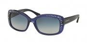 Coach HC8161 Sunglasses L146 Sunglasses - 51104L Navy / Blue Gradient