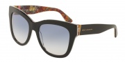 Dolce & Gabbana DG4270F Sunglasses Sunglasses - 303319 Top Black/Handcart / Blue Gradient