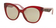 Miu Miu 07RSA Sunglasses Sunglasses - TKW5J0 Opal Bordeaux / Grey