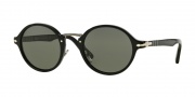 Persol PO3129S Sunglasses Sunglasses - 95/58 Black / Green Polarized