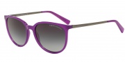 Armani Exchange AX4048SF Sunglasses Sunglasses - 81718G Purple Magic Milky / Grey Gradient