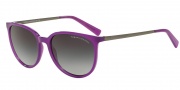 Armani Exchange AX4048S Sunglasses Sunglasses - 81718G Purple Magic Milky / Grey Gradient