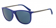 Armani Exchange AX4047SF Sunglasses Sunglasses - 816880 Matte Elettric Blue / Blue