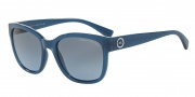 Armani Exchange AX4046S Sunglasses Sunglasses - 81728F Blue Navy Milky / Blue Gradient