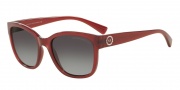 Armani Exchange AX4046S Sunglasses Sunglasses - 81738G Ruby Red Milky / Grey Gradient