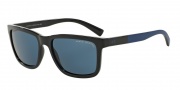 Armani Exchange AX4045S Sunglasses Sunglasses - 817780 Dark Blue / Blue