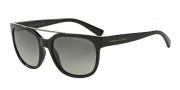 Armani Exchange AX4043S Sunglasses Sunglasses - 815811 Black / Grey Gradient