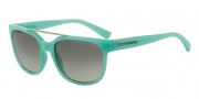 Armani Exchange AX4043S Sunglasses Sunglasses - 816011 Green / Grey Gradient