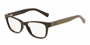 Armani Exchange AX3020 Eyeglasses Eyeglasses - 8149 Brown / Brown Cream Stripe