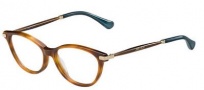 Jimmy Choo 153 Eyeglasses Eyeglasses - 0QAN Light Havana Glitter