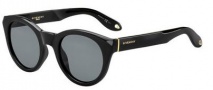 Givenchy 7003/S Sunglasses Sunglasses - 0D28 Shiny Black (E5 gray lens)