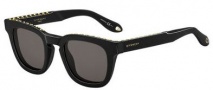 Givenchy 7006/S Sunglasses Sunglasses - 0807 Black (NR brown gray lens)