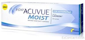 1-Day Acuvue Moist for Astigmatism 30 Pack - Acuvue